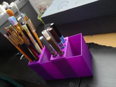 Storagebox/Paintbrush/Penholder 3D Printer Model