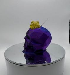 Skull D20 Holder 3D Printer Model