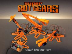 Super Bot Gears – A 3D-printed Arduino Starter Kit 3D Printer Model