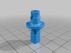 Playmobil Police Car Wheel Holder 3D Printer Model