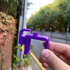 Elepurple – Mask Bag Hanger For Students 3D Printer Model