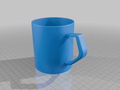 Customizable Mug 3D Printer Model