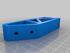 Elongated Ender 3 Side Spool Mount 3D Printer Model