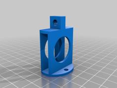 Xiaomi M365 Pro AirTag Steering Wheel Holder 3D Printer Model