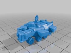 M.A.S.H. Unit Vehicle 3D Printer Model