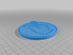 School Keychan 3D Printer Model