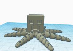 Creeper Octopus 3D Printer Model