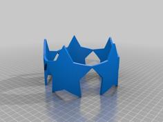 Shadow Play Star Circle 3D Printer Model