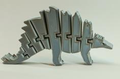 Flexi-Stegosaurus 3D Printer Model