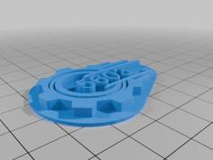 Gear Keychain Team 5603 3D Printer Model