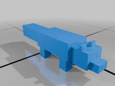 Minecraft Fox 3D Printer Model