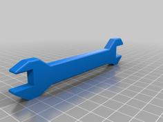 10mm And 7’16” Wrench 3D Printer Model