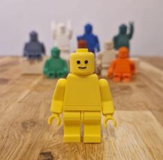 Lego Man Figure – Print In Place 3D Printer Model