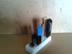 USB And SD Organiser 3D Printer Model