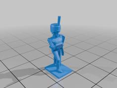 1-100 French 1796 Generals And ADCs 3D Printer Model