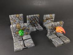 OpenForge 2.0 Dungeon Stone Traps 3D Printer Model