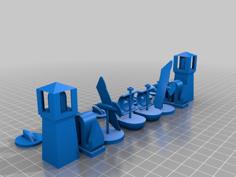 Nautical Chess Set 3D Printer Model