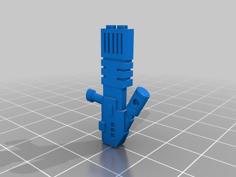 Fusion Blaster For Fish Head 3D Printer Model