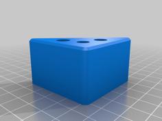 Corner Bumper Bracket 3D Printer Model