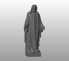 Jesus Sculpture 3D Printer Model