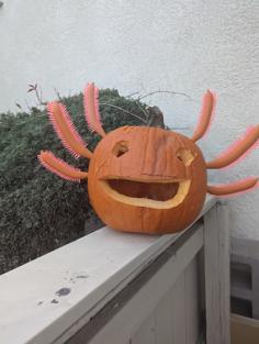 Axolotl Pumpkin Gills 3D Printer Model