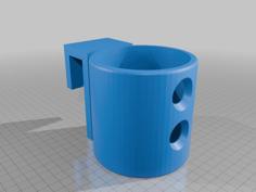 Cup Holder – L – Hang On 3D Printer Model