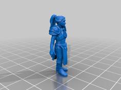 Jenny – Doctor Who 3D Printer Model