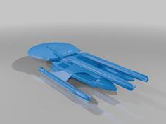 Star Trek Musashi Class 3D Printer Model