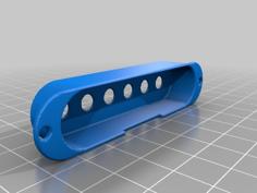 Stratocaster Strat Guitar Pickup Cover 3D Printer Model