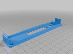 Hayes Smartmodem 300/1200/2400 Back Panel For Wifi Retromodem PCB V3 3D Printer Model