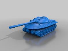 Obyekt 279 Quad-Track Heavy Tank 3D Printer Model