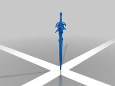 Lich King’s Blade – Frostmourne 3D Printer Model