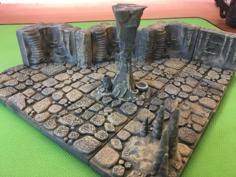 Cavern Pillar Column (Openforge 2.0 Compatible) 3D Printer Model