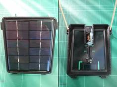 Solar-powered Phone / Tablet / Device Charger 3D Printer Model