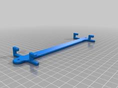 Skadis Fritzbox Holder For 7430 3D Printer Model