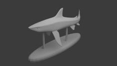 Shark Display 3D Printer Model