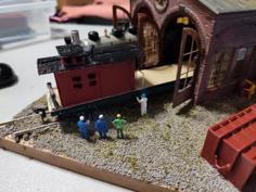 Mow Caboose/Waycar (HO SCALE) 3D Printer Model