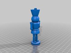 Nutcracker Ornament 3D Printer Model