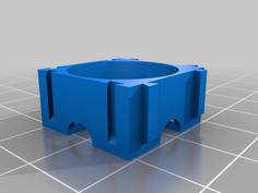 Stack-able 18660 Battery Holder 3D Printer Model