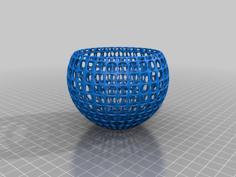 Cellular Bowl 3D Printer Model