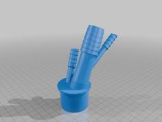 Washing Drying And Water Heater Drain Adapter 3D Printer Model