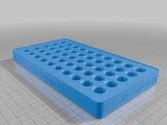 .22 Savage HP Vase Mode Stacking Loading Block 3D Printer Model