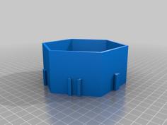 Modular Honeycomb Shelving 3D Printer Model