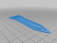 Guitar Hero Book Mark 3D Printer Model