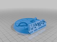 MOTU Stand (Masters Of The Universe) 3D Printer Model