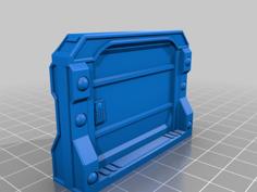 Nemesis Lockdown Main Gate Door 3D Printer Model