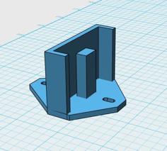 RV Trailer Drawer Mount 3D Printer Model