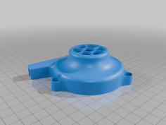 [PythonSCAD] Dremel Impeller Blower (M3 Threads) 3D Printer Model