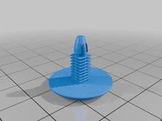 Toyota 5mm Interior Clip 3D Printer Model