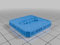 Bloodlusted Blood Bowl Status Tile Token 3D Printer Model